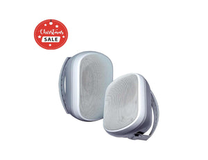 *CHRISTMAS SALE* EC-650-WH indoor/outdoor weather-resistant speakers - White (pair)