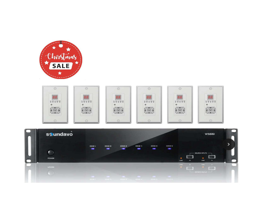 *CHRISTMAS SALE* WS66i (KIT-Package) Whole-Home Audio Distribution Network Controller Matrix with Streamer & App Control